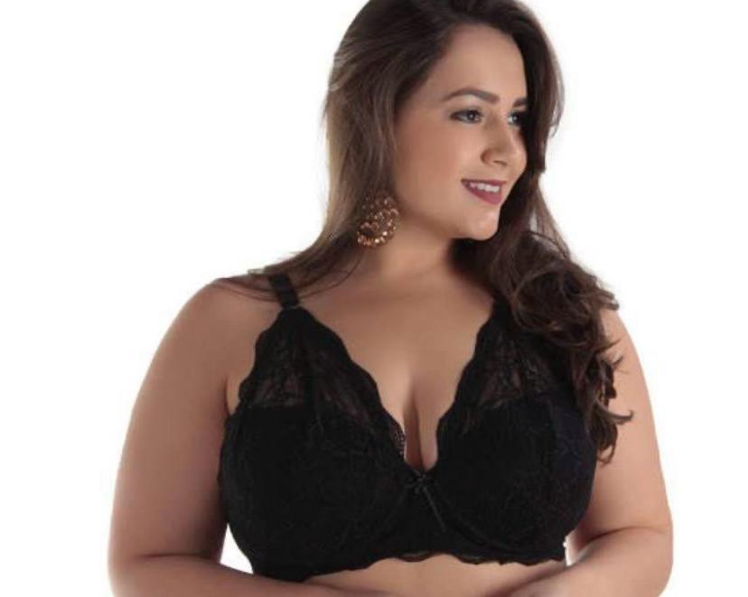 Sutiã Plus Size Com Renda Reforçada