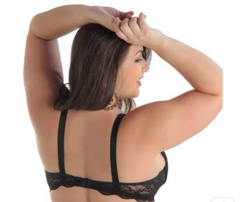 Sutiã Plus Size Com Renda Reforçada